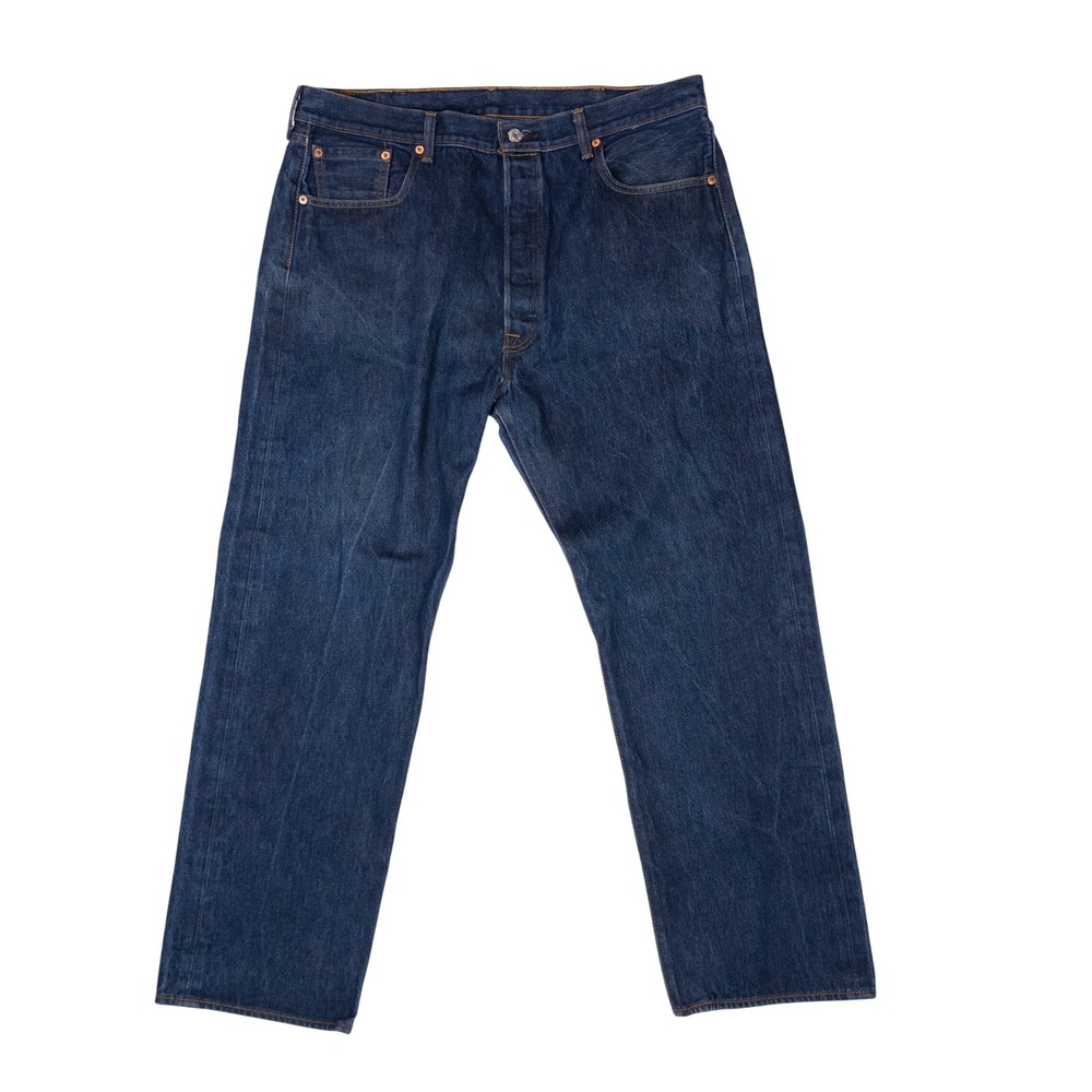 Levi's 501XX Jeans Mens W40 L32 Dark Wash Excellent Straight Leg Button Fly